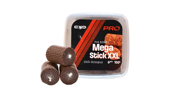 CARP EXPERT - Pro Bombs PVA Sticks XXL Chili Octopus 6 ks