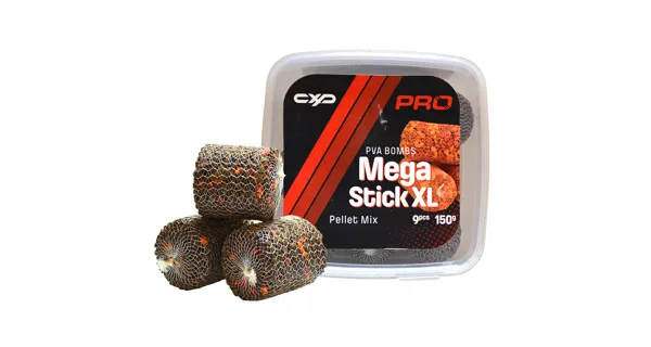 CARP EXPERT - Pro Bombs PVA Sticks XXL Pellet-Mix 6 ks