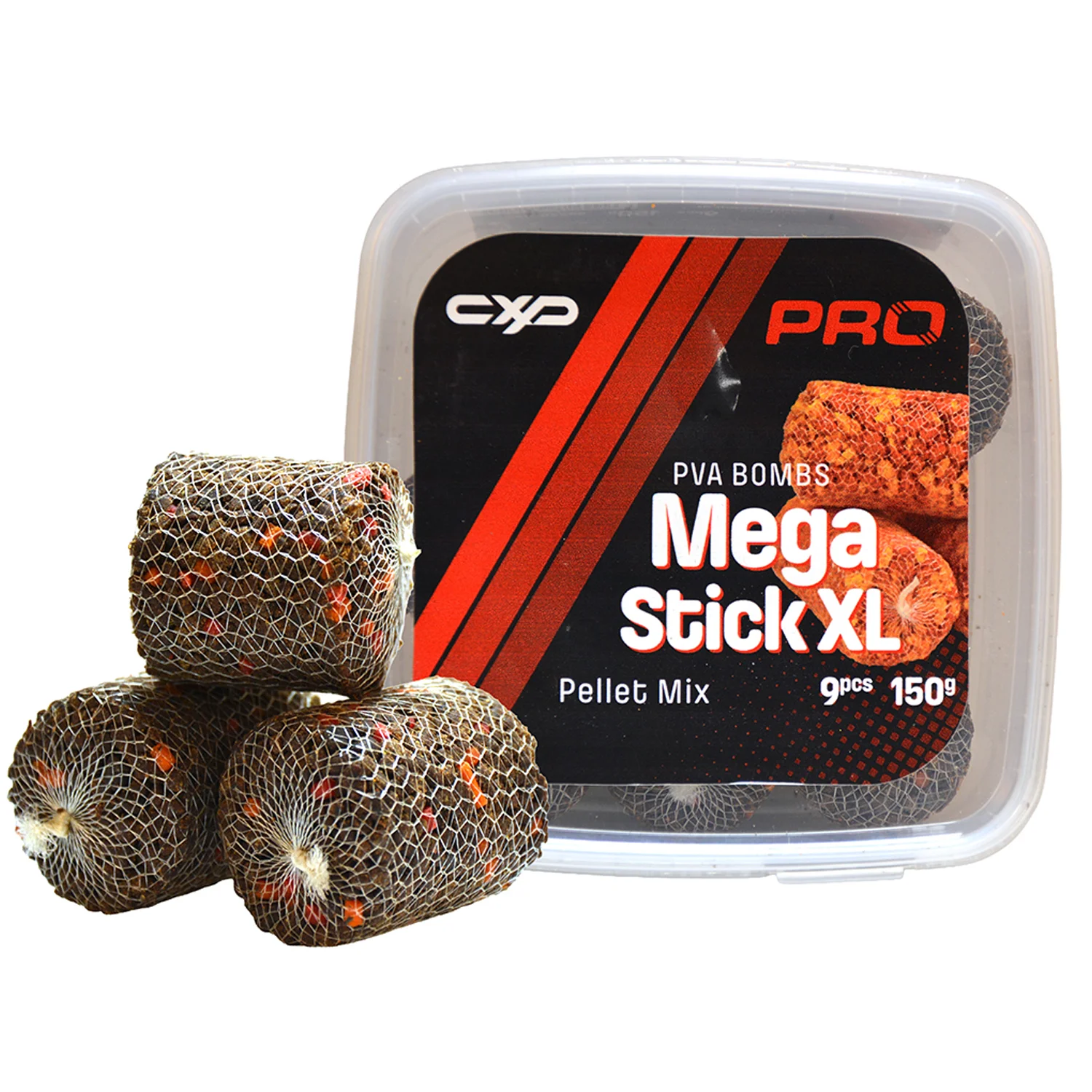 CARP EXPERT CARP EXPERT - Pro Bombs PVA Sticks XXL Pellet-Mix 6 ks