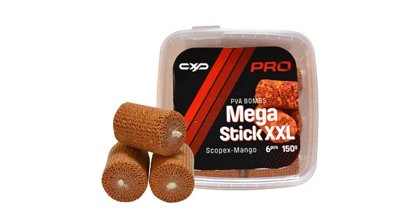 CARP EXPERT - Pro Bombs PVA Sticks XXL Scopex Mango 6 ks