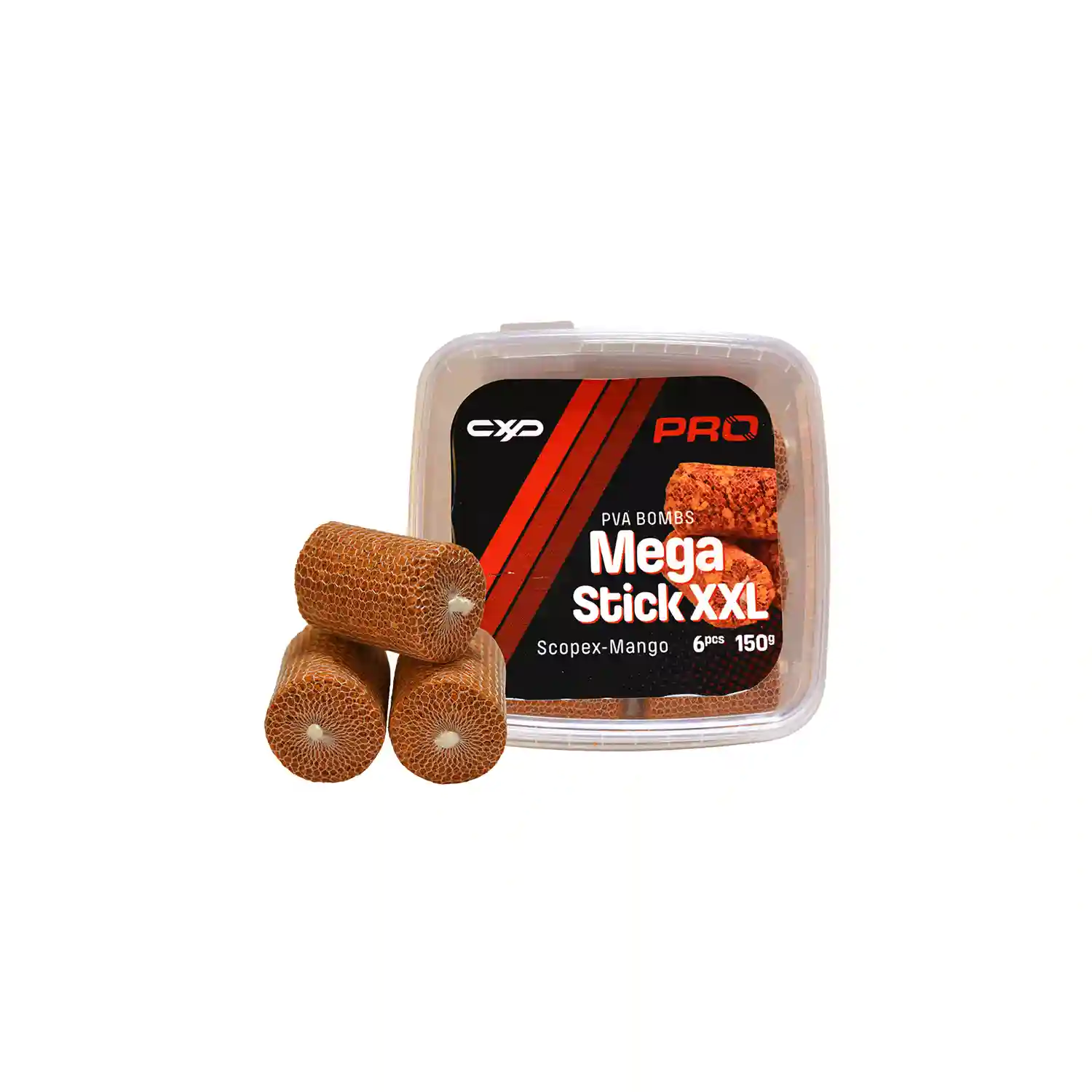CARP EXPERT CARP EXPERT - Pro Bombs PVA Sticks XXL Scopex Mango 6 ks