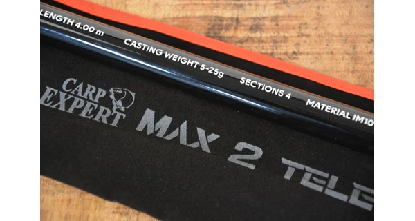 CARP EXPERT - Prut Max2 Telematch 4 m 5-25 g 4 díly