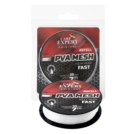 CARP EXPERT - PVA náhradní Hexa Mesh Rychlý 25 mm