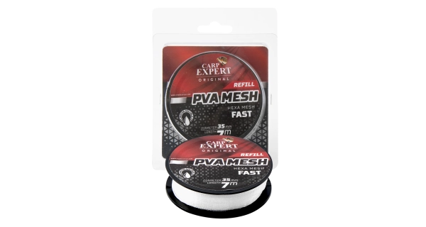 CARP EXPERT - PVA náhradní Hexa Mesh Rychlý 35 mm