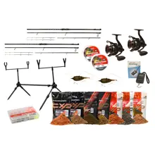 CARP EXPERT - Sada Prut Max2 DT Feeder Heavy 3,6 m + Naviják Max2 DT 6000 + Příslušenství