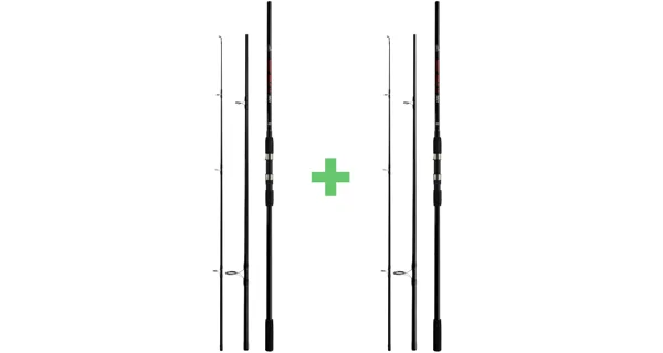 CARP EXPERT - Set Prut Smart Boilie LC 3 díly 3,9 m 3,5 lb 1+1