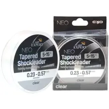 CARP EXPERT - Šokový vlasec Neo Tapered Shockleader Clear 0,23-0,57 mm 5x15 m