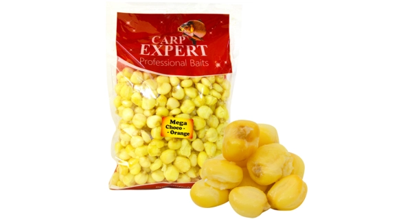 CARP EXPERT - Vařená kukuřice Mega Corn Čokoláda pomeranč 800 g