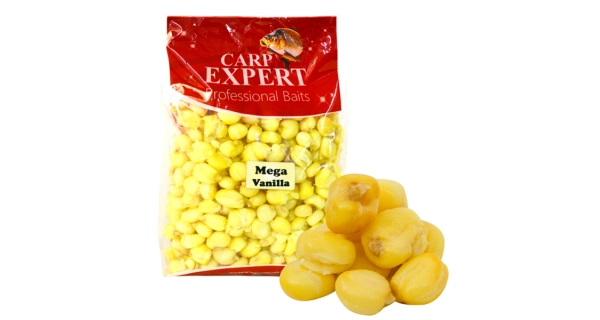 CARP EXPERT - Vařená kukuřice Mega Corn Vanilka 800 g