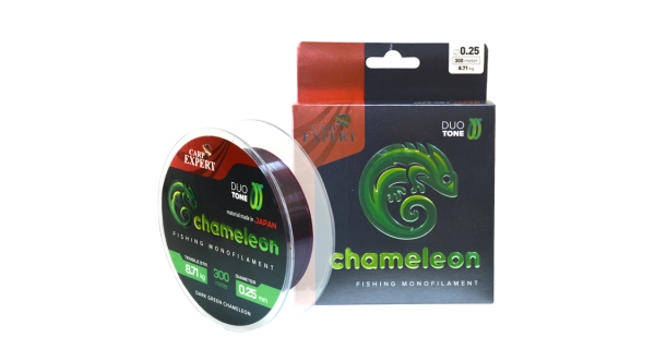 CARP EXPERT - Vlasec Chameleon Shiny Dark Green Monofil 0,20 mm 5,22 kg 300 m