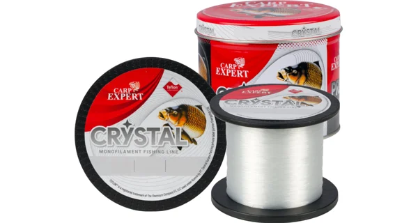 CARP EXPERT - Vlasec Crystal Transparentní 0,25 mm 9,4 kg 1000 m