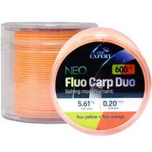 CARP EXPERT - Vlasec Neo Fluo Carp Duo Yellow + Orange 0,35 mm 14,71 kg 600 m