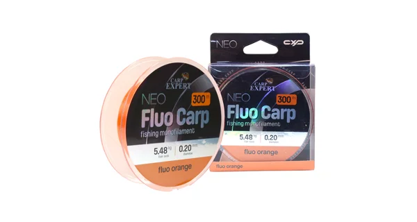 CARP EXPERT - Vlasec Neo Fluo Carp Orange 0,35 mm 22,23 kg 300 m