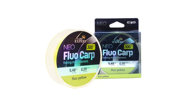 CARP EXPERT - Vlasec Neo Fluo Carp Yellow 0,25 mm 8,91 kg 300 m