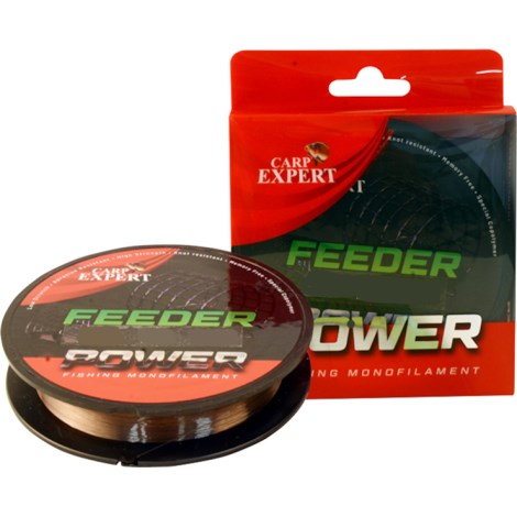 CARP EXPERT - Vlasec Power Feeder Hnědý 0,18 mm 150 m