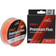 CARP EXPERT - Vlasec Pro Premium Fluo Red 0,30 mm 12,77 kg 300 m