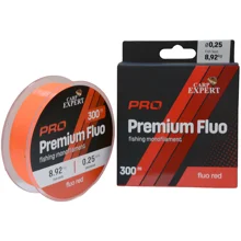 CARP EXPERT - Vlasec Pro Premium Fluo Red 0,35 mm 14,78 kg 300 m