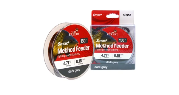 CARP EXPERT - Vlasec Smart Method Feeder Dark Grey 0,18 mm 4,71 kg 150 m