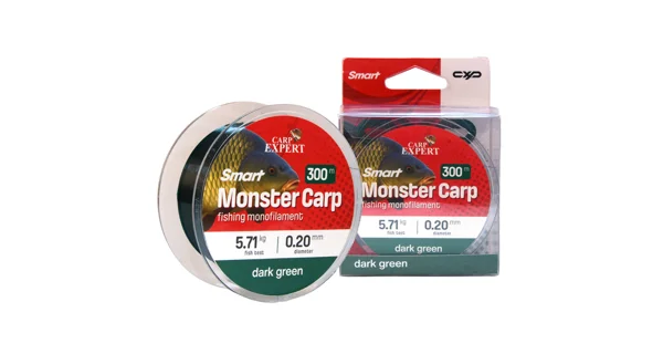 CARP EXPERT - Vlasec Smart Monster Carp Dark Green 0,30 mm 12,42 kg 300 m