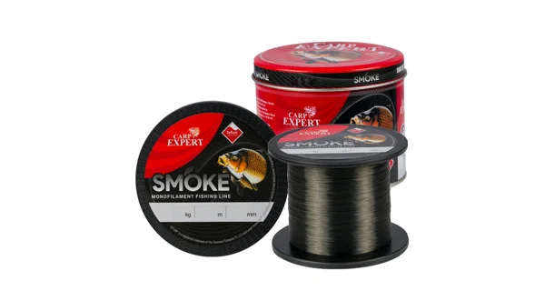 CARP EXPERT - Vlasec Smoke tmavě šedý 1000 m 0,30 mm 12,7 kg