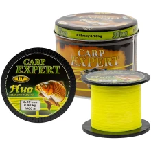 CARP EXPERT - Vlasec UV Fluo žlutý 1000 m 0,25 mm 8,9 kg