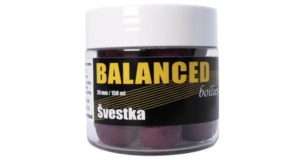 CARP INFERNO - Boilies Balanced 20 mm 150 ml Švestka