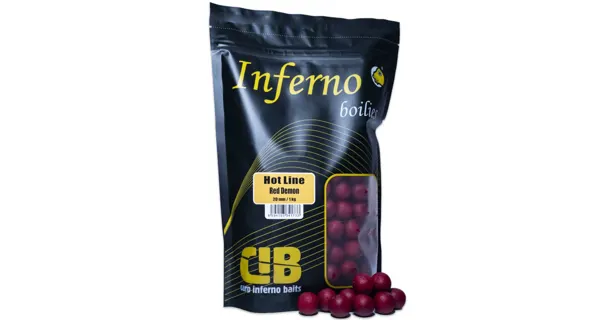 CARP INFERNO - Boilies Hot Line 20 mm 1 kg Red Demon