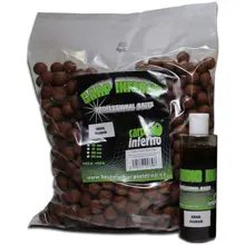 CARP INFERNO - Boilies Light Line 20 mm 3 kg + 250 ml Booster Krab Oliheň