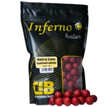 CARP INFERNO - Boilies Nutra Line 20 mm 1 kg  Jogurtová jahoda