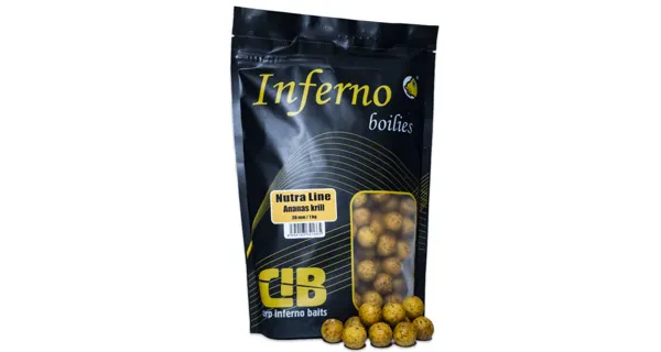 CARP INFERNO - Boilies Nutra Line 20 mm 250 g Ananas Krill