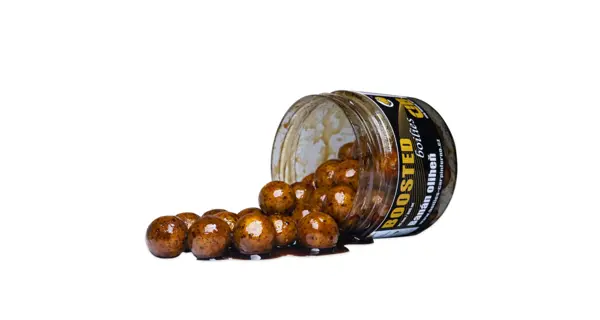 CARP INFERNO - Boosted boilies Nutra Line 20 mm 300 ml Banán Oliheň