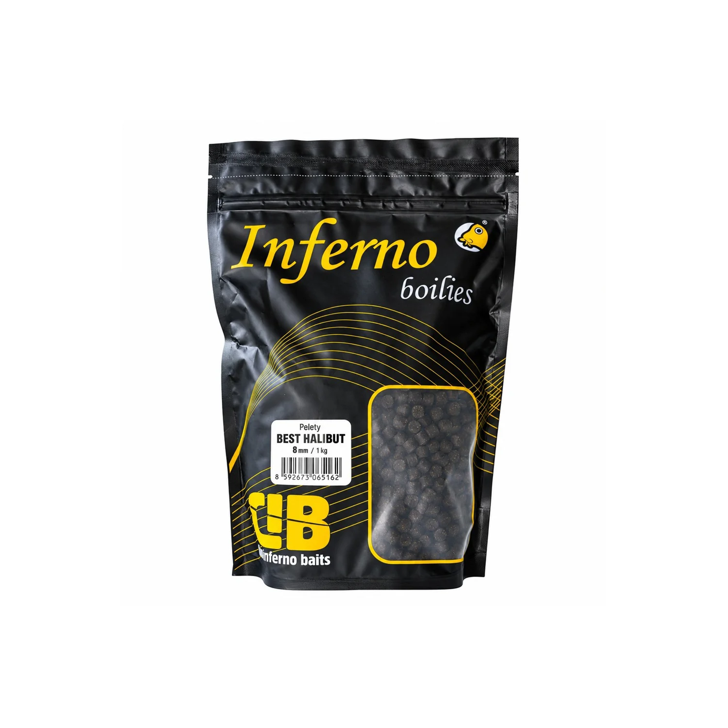 CARP INFERNO - Pelety Best Halibut 11 mm 1 kg