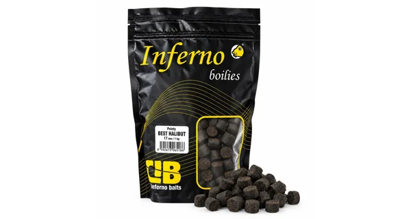 CARP INFERNO - Pelety Best Halibut 17 mm 1 kg