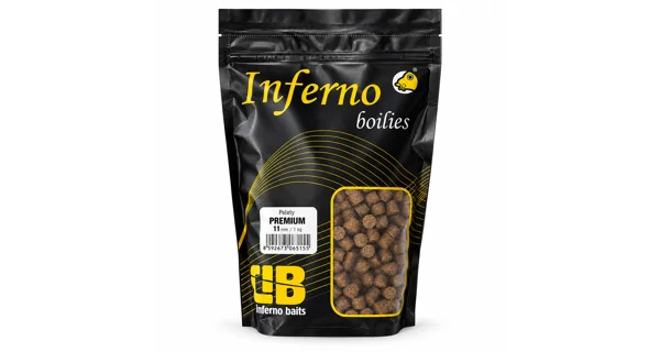 CARP INFERNO - Pelety Premium 11 mm 1 kg