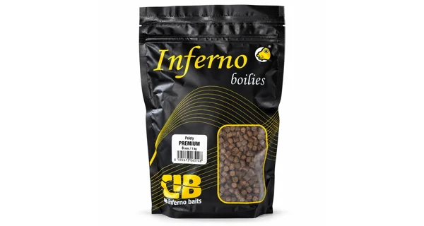 CARP INFERNO - Pelety Premium 8 mm 1 kg