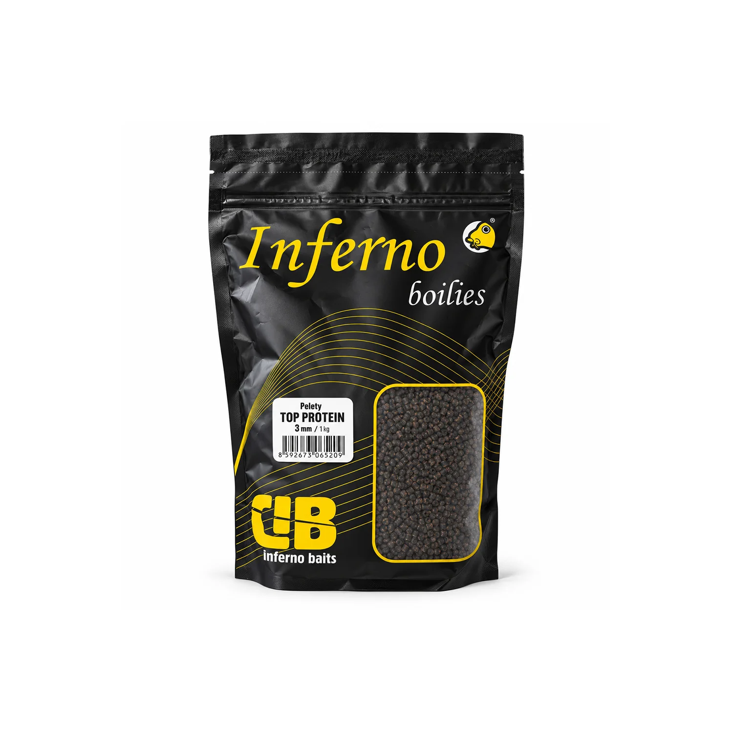 Carp Inferno CARP INFERNO - Pelety Top Protein 3 mm 1 kg