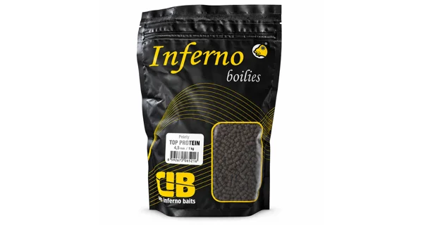 CARP INFERNO - Pelety Top Protein 4,5 mm 1 kg
