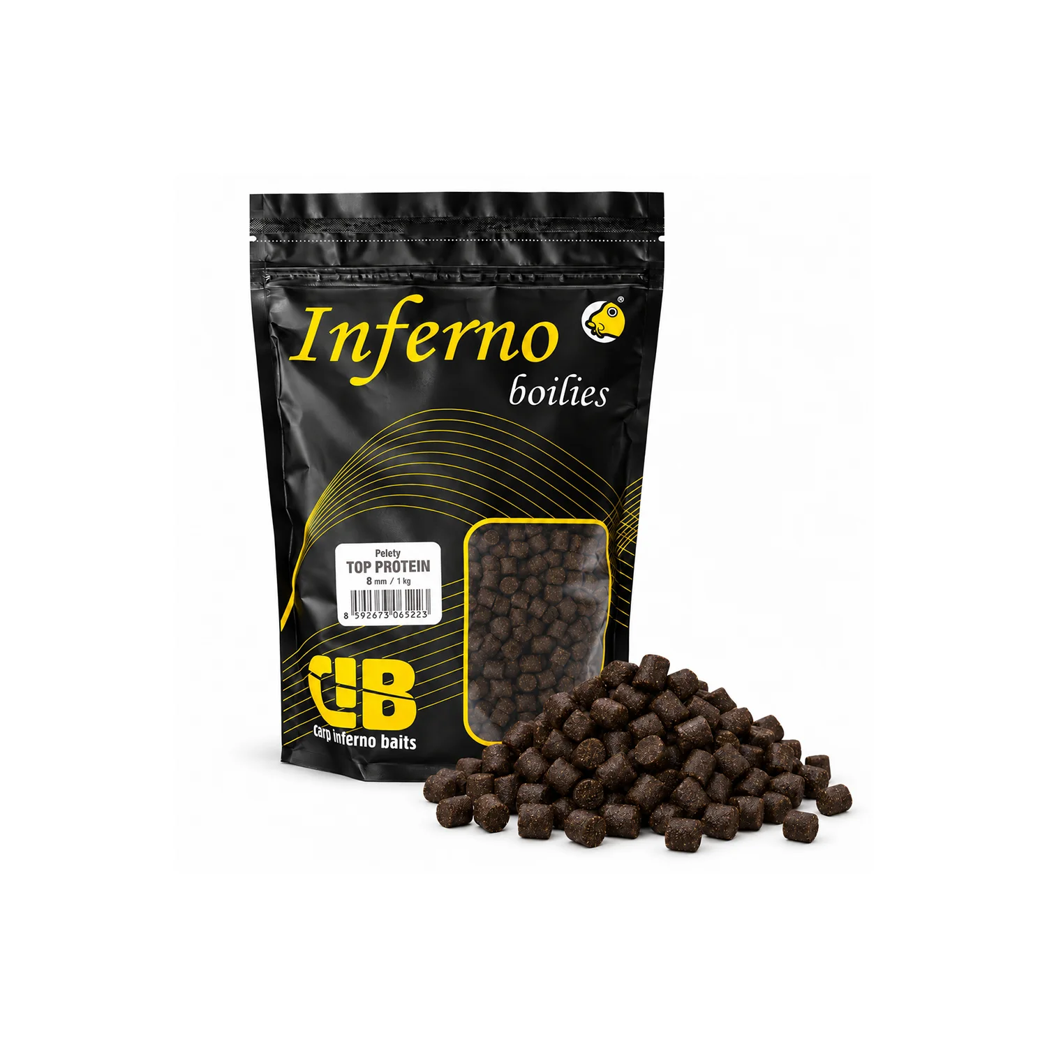 Carp Inferno CARP INFERNO - Pelety Top Protein 8 mm 1 kg