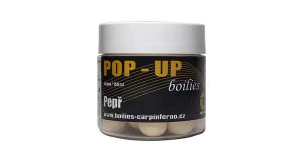 CARP INFERNO - Pop Up 16 mm 150 ml Pepř