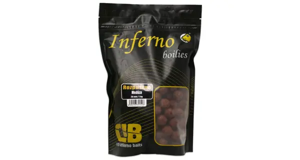 CARP INFERNO - Rozpustné boilies Hot Line 20 mm 1 kg Medúza