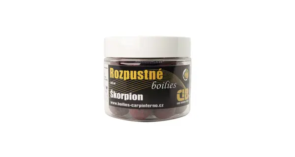CARP INFERNO - Rozpustné boilies Hot Line 20 mm 300 ml Škorpion