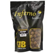 CARP INFERNO - Rozpustné boilies Nutra Line 20 mm 300 ml Banán Oliheň