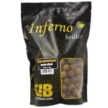 CARP INFERNO - Rozpustné boilies Nutra Line 20 mm 300 ml Banán Oliheň