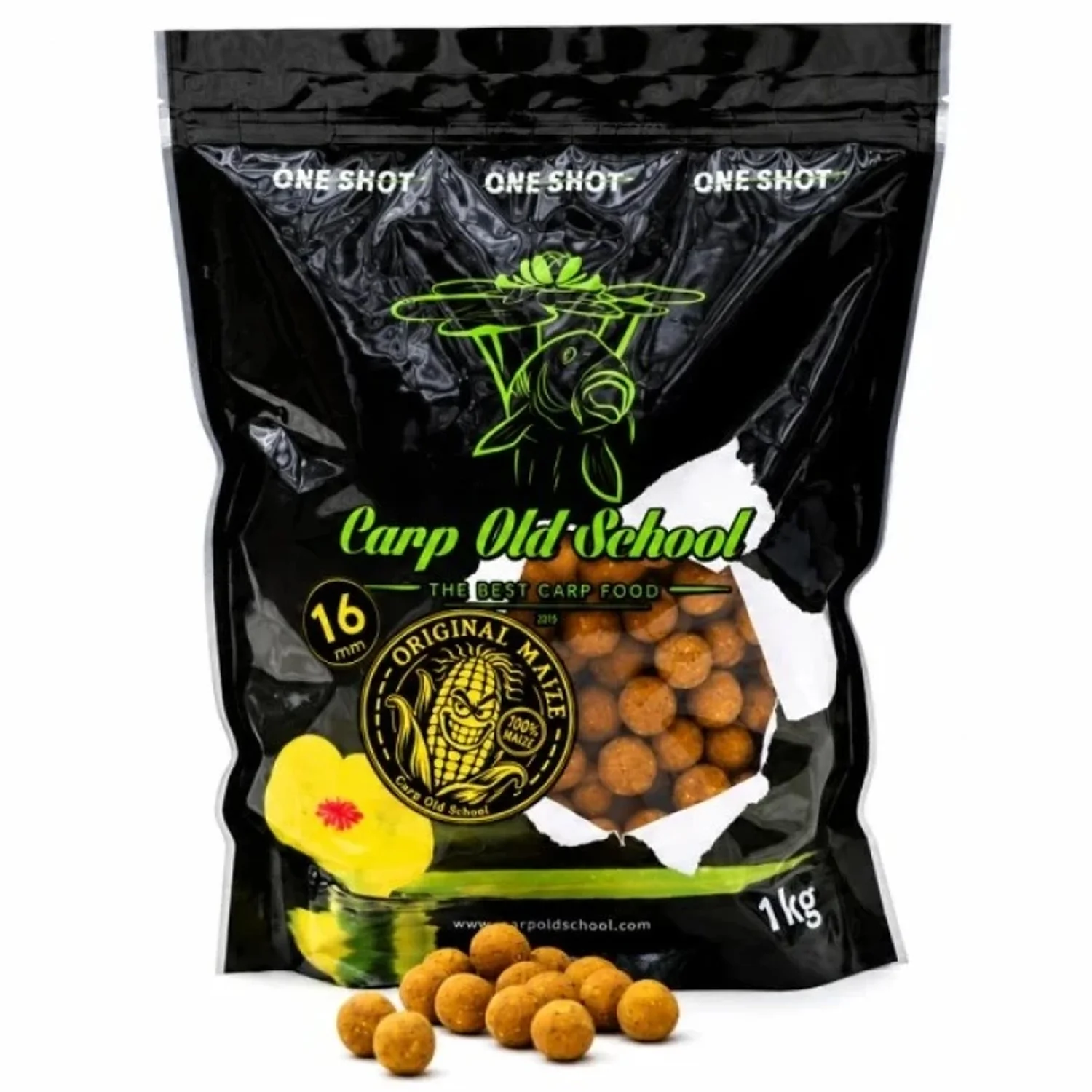 CARP OLD SCHOOL - Boilies 16 mm 1 kg Original Maize