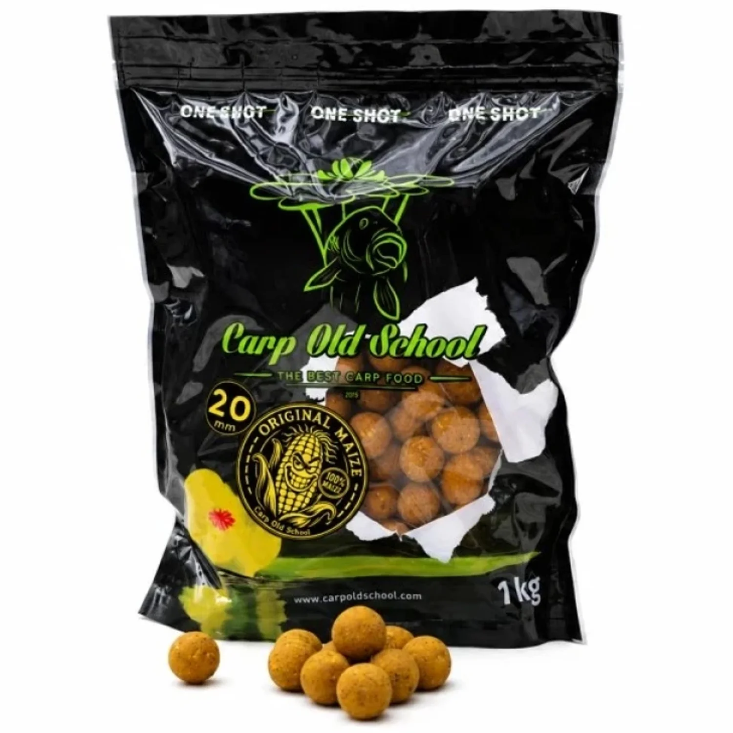 CARP OLD SCHOOL - Boilies 20 mm 1 kg Original Maize