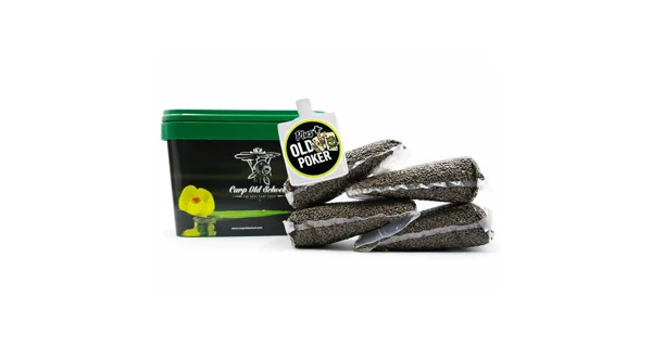 CARP OLD SCHOOL - Konopí + Řepík v nálevu přírodní 1x4 kg Poker