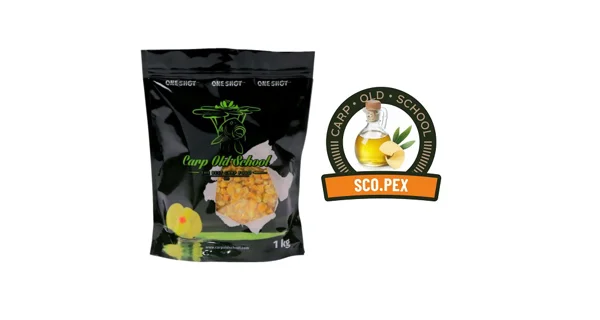 CARP OLD SCHOOL - Kukuřice 1 kg Sco.pex