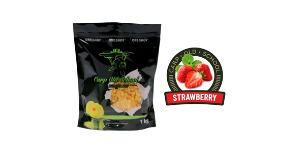 CARP OLD SCHOOL - Kukuřice 1 kg Strawberry