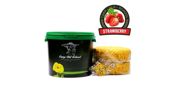 CARP OLD SCHOOL - Kukuřice 10 kg Strawberry
