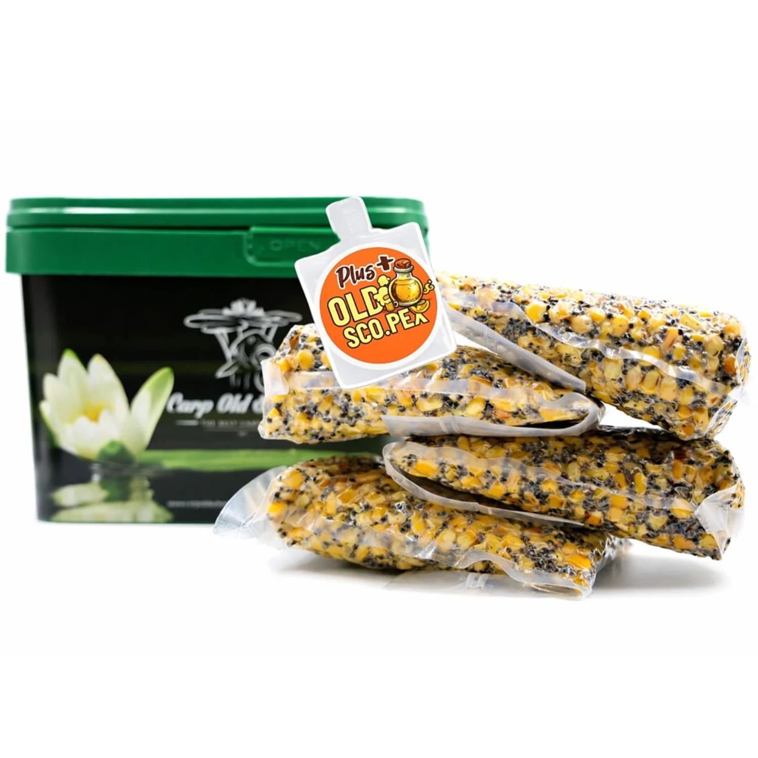 CARP OLD SCHOOL - Mix zrn v nálevu Přírodní 1x4 kg Sco.pex